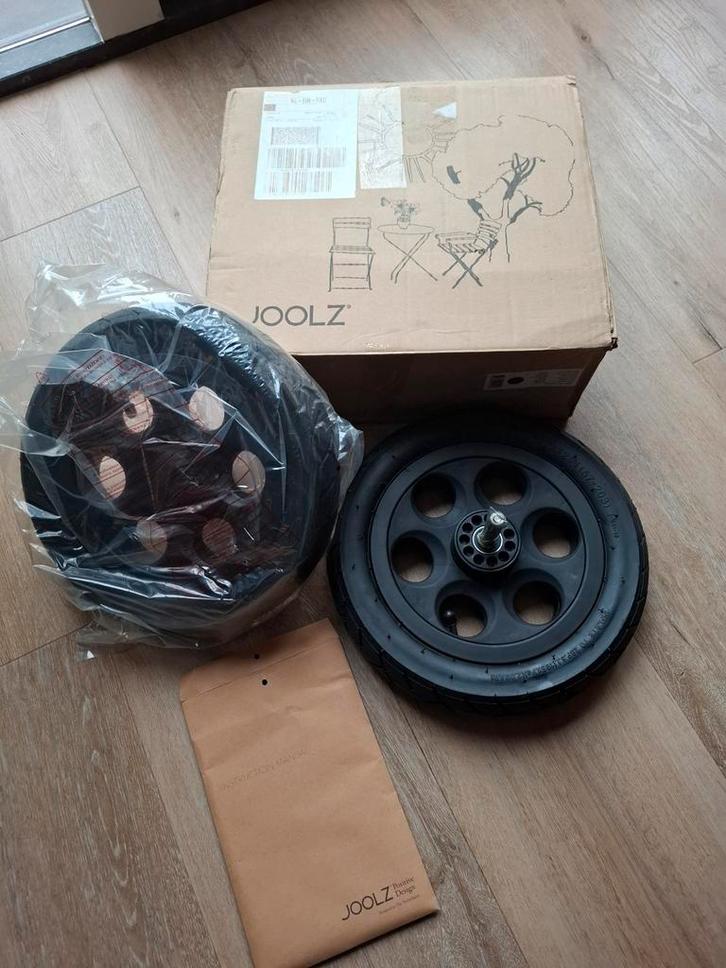 NIEUW Joolz kinderwagen achterwielen incl. banden - zwart, Kinderen en Baby's, Kinderwagens en Combinaties, Nieuw, Kinderwagen