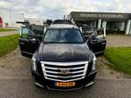 CADILLAC ESCALADE ESV 6.2 V8 LANG 4X4 AWD PLATINUM BLACK V-S, Auto's, 427 pk, 7 stoelen, Zwart, 6162 cc