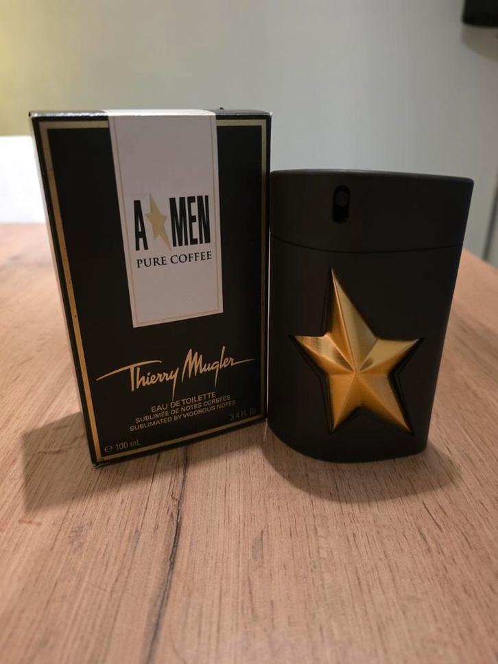 Thierry Mugler A*Men Pure Coffee 100ml, Verzamelen, Parfumverzamelingen, Parfumfles, Gevuld, Ophalen of Verzenden