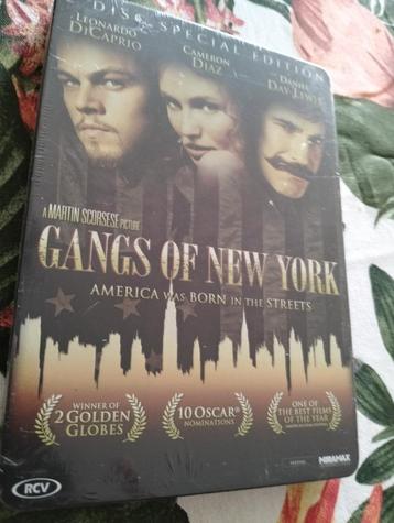 SEALED dvd 2 Disc metalcase Gangs of New York NLO  beschikbaar voor biedingen