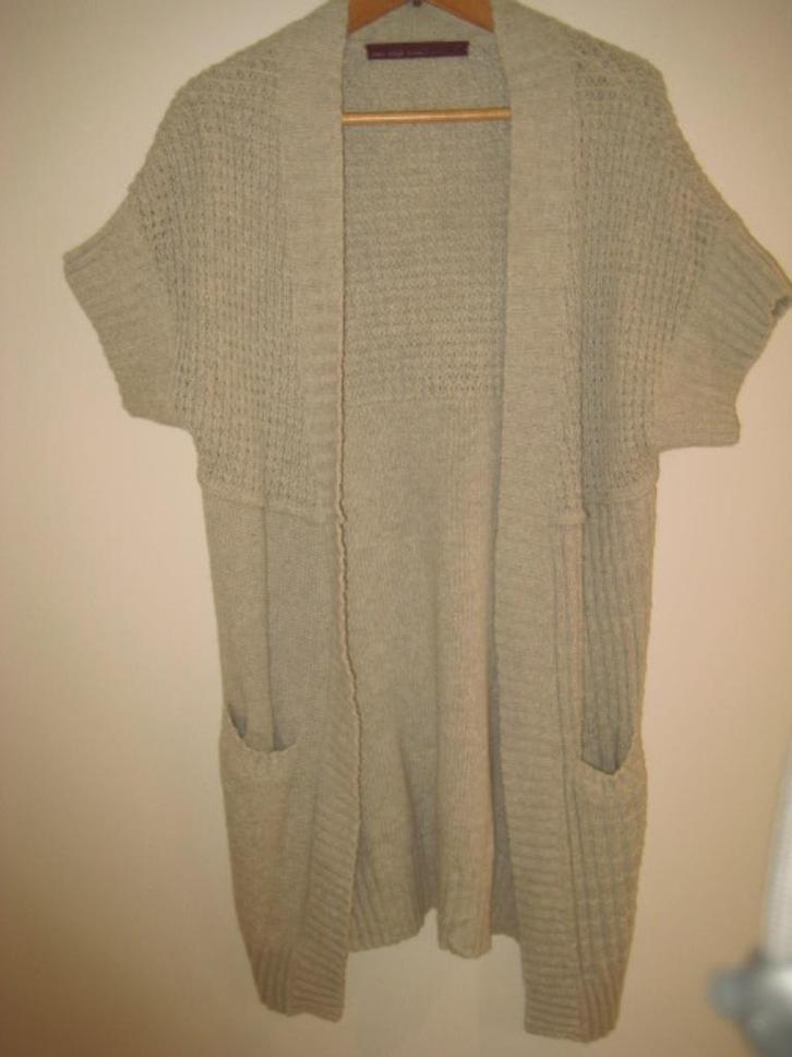 One Step vest XXL 44/46, Kleding | Dames, Truien en Vesten, Zo goed als nieuw, Maat 46/48 (XL) of groter, Beige, Verzenden