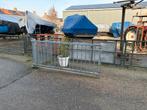 Draaipoort 5 meter breed Gebruikt, Tuin en Terras, Ophalen, Met poort, Gebruikt, Overige typen