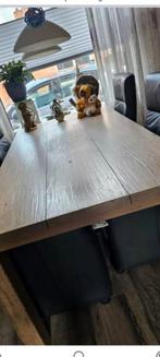 Robuuste eettafel z.g.a.n, Huis en Inrichting, Tafels | Eettafels, Ophalen, 50 tot 100 cm, Zo goed als nieuw, Vijf personen of meer