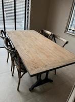 Eettafel tafel teak 180x90, 50 tot 100 cm, 150 tot 200 cm, Gebruikt, Rechthoekig