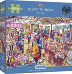 Gibsons - Village Tombola - 500XL stukjes, Ophalen of Verzenden, 500 t/m 1500 stukjes, Nieuw, Legpuzzel