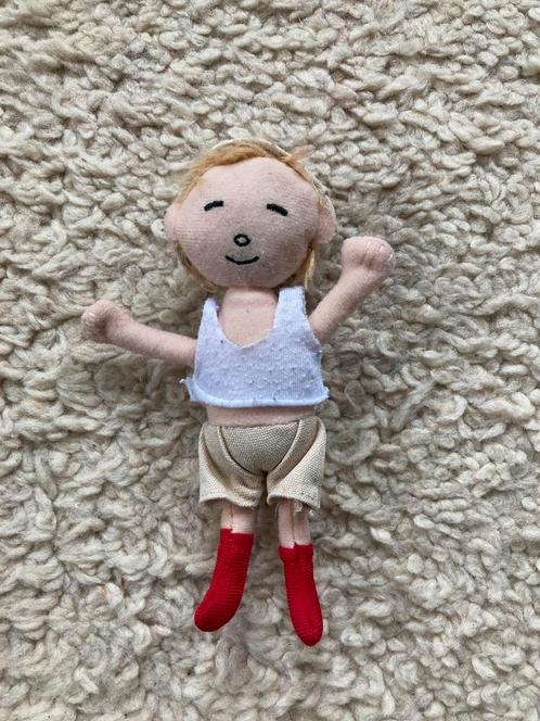 Boer boris Vingerpopje, Kinderen en Baby's, Speelgoed | Poppen, Gebruikt, Overige typen, Ophalen of Verzenden