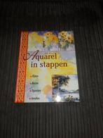 Aquarel in stappen::::kijken, kiezen, opzetten, invullen., Ophalen of Verzenden, Zo goed als nieuw, Tekenen en Schilderen