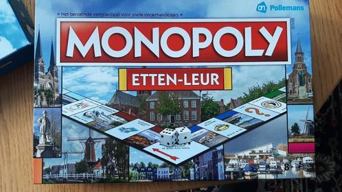 bordspel nieuw Monopoly Etten - Leur Monopolie fraai, Hobby en Vrije tijd, Gezelschapsspellen | Bordspellen, Nieuw, Een of twee spelers