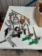Persdruk gereedschap oa verfpistolen., Ophalen, Gebruikt, 6 tot 10 bar