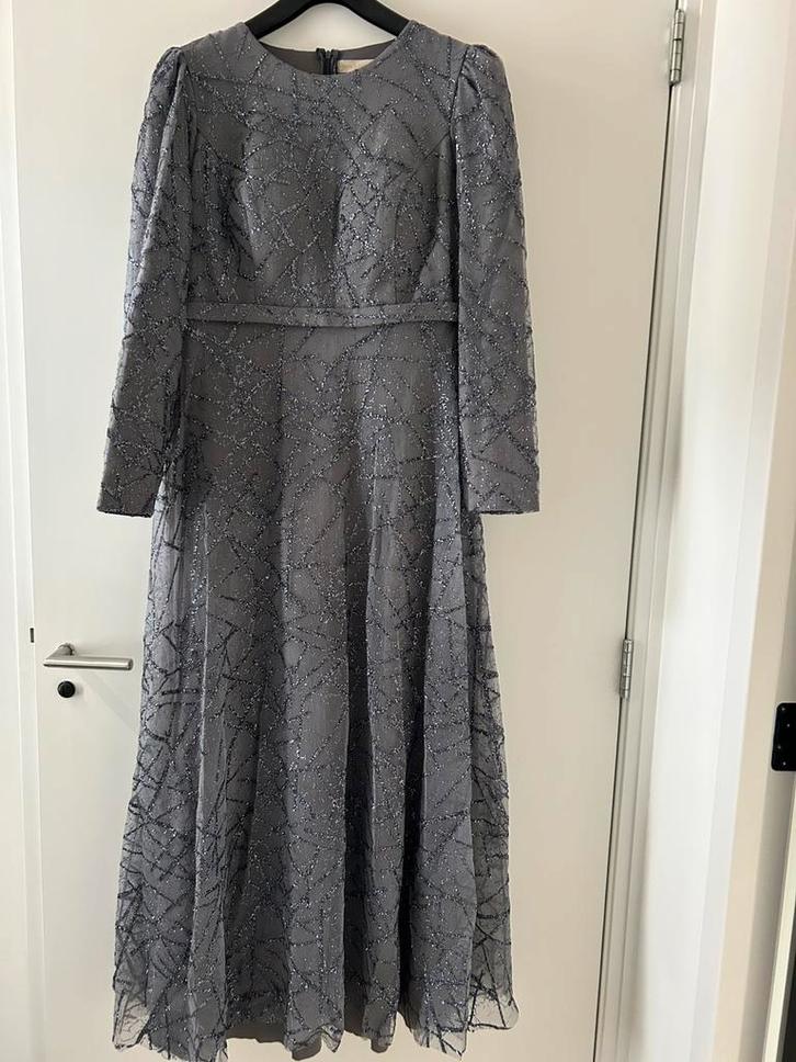 Prachtige galajurk maat 48 (valt als 44!), Kleding | Dames, Gelegenheidskleding, Zo goed als nieuw, Galajurk, Maat 42/44 (L), Blauw