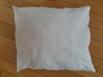hoofdkussen Lapptatel 50 x 70 cm, zgan, Eenpersoons, Wit, Ophalen of Verzenden, Zo goed als nieuw