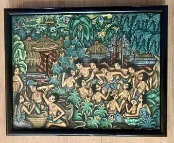 Bali (Ubud) Schilderij - Doek 40 x 50cm beschikbaar voor biedingen