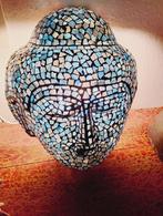 Boeddha glas mozaïek wandlamp, Huis en Inrichting, Ophalen of Verzenden, Nieuw, Glas