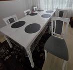Eettafel met stoelen, Huis en Inrichting, Ophalen of Verzenden, Zo goed als nieuw