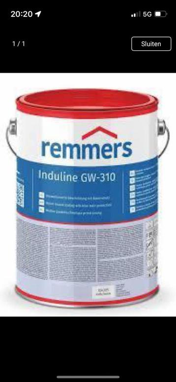 Remmers GW-310 8,99€ per liter beschikbaar voor biedingen