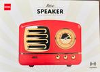 Hema Retro speaker rood nieuw, Overige merken, Overige typen, Nieuw, Ophalen of Verzenden