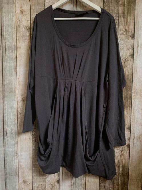 Super leuk grijs tuniek van Promiss (Maat 52), Kleding | Dames, Grote Maten, Gedragen, Blouse of Tuniek, Grijs, Verzenden