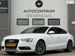 Audi A5 Sportback 1.8 TFSI 3X S-LINE 170 PK AUT XENON/PDC/19, Auto's, Euro 5, Gebruikt, Zwart, 4 cilinders