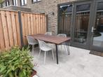 hardhouten tuin tafel 200x100, Ophalen, Gebruikt, Rechthoekig, Hout