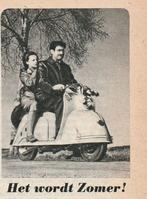 Retro reclame 1955 Goggo Gremi brommer het wordt zomer, Verzenden, Overige typen
