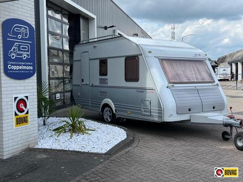 Kip Traveller 41 TDB, Caravans en Kamperen, Caravans, Bedrijf, tot en met 3, 750 - 1000 kg, Treinzit, Kip, Overige typen, Fietsenrek