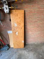Werkblad 193x58cm 3cm dik, Doe-het-zelf en Verbouw, Hout en Planken, Ophalen, Gebruikt, 25 tot 50 mm, Plank