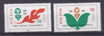 TSS Kavel 1130020 Noorwegen pf minr 809-810 Mooi kavel Cat w beschikbaar voor biedingen