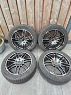 17 inch velgen met banden – goede staat, Ophalen, Gebruikt, Banden en Velgen, 17 inch