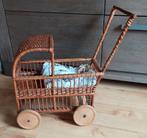 Leuk rotan rieten poppenwagen, Ophalen, Gebruikt, Babypop