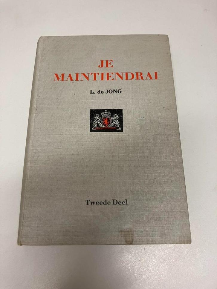 Je Maintiendrai 2e deel 1942, Boeken, Oorlog en Militair, Gelezen, Tweede Wereldoorlog, Ophalen of Verzenden