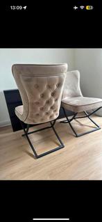 2 Beige Stoelen - Zo Goed Als Nieuw, Huis en Inrichting, Stoelen, Ophalen, Twee, Overige kleuren, Richmond, Eric Kuster