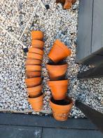 Terracotta potjes, Tuin en Terras, Bloembakken en Plantenbakken, Ophalen, Steen, Minder dan 30 cm, Minder dan 60 cm