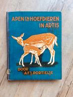 2 Complete Verkade Apen en hoefdieren in Artis (1940), Boeken, Prentenboeken en Plaatjesalbums, Ophalen of Verzenden, Gelezen