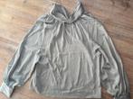 Zara blouse - XS - Grijsgroen, Kleding | Dames, Blouses en Tunieken, Ophalen of Verzenden, Gedragen, Groen