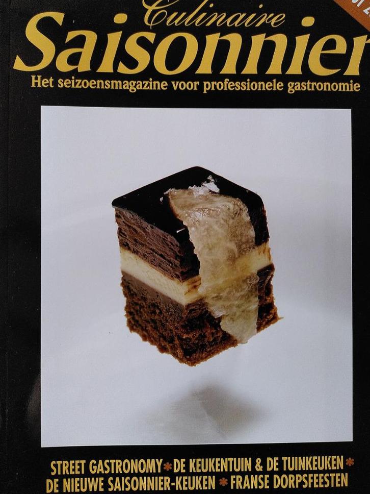 Saisonnier Culinaire, magazine proffessionele gastronomie, Boeken, Kookboeken, Gelezen, Voorgerechten en Soepen, Hoofdgerechten
