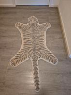 Vloerkleed tijger 80x160 cm, Ophalen, Gebruikt, Kleed of Kussen
