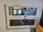 Schuifdeuren (2 stuks) glas in lood. Afmeting 2145x730, Ophalen, Gebruikt, Minder dan 80 cm, Binnendeur