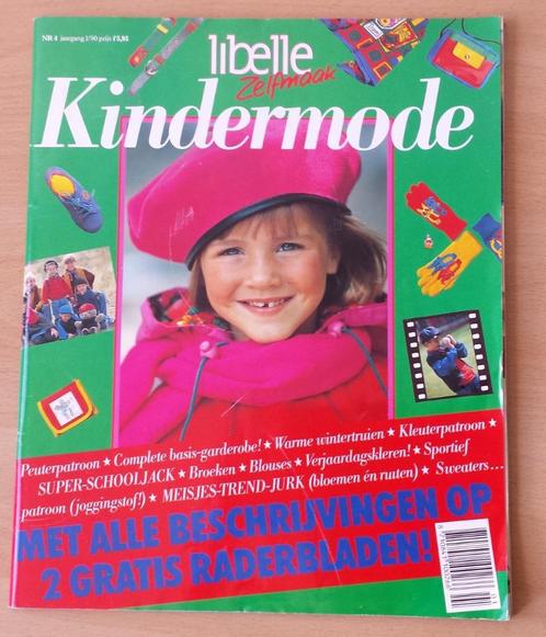 Libelle Kindermode - nr.4 - Herfst / Winter - 1990, Hobby en Vrije tijd, Kledingpatronen, Gebruikt, Overige typen, Kind, Overige merken
