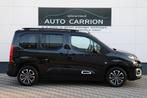 Citroen Berlingo 1.2 110PK Panoramadak Camera HUD 1ste eig!, Voorwielaandrijving, Stof, Gebruikt, Zwart
