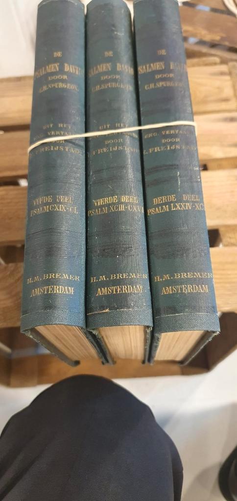 C.H. Spurgeon. Psalmen David. 3 delen., Boeken, Godsdienst en Theologie, Gelezen, Christendom | Protestants, Ophalen of Verzenden
