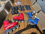 Skeelers / Skates maat 9 en maat 5,5, Ophalen, Gebruikt, Inline skates 4 wielen, Roces