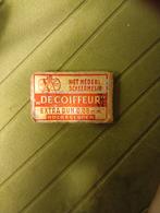 Vintage De Coiffeur Scheermesjes Kapper Incl 6 mesjes NL, Antiek en Kunst, Ophalen of Verzenden