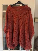 Gehaakte Oranje Poncho, Kleding | Dames, Trui of Vest, Oranje, Ophalen of Verzenden, Onbekend