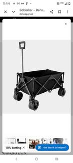 Opvouwbare bolderkar - Ideaal voor uitstapjes!, Caravans en Kamperen, Ophalen of Verzenden, Opvouwbaar, Zo goed als nieuw