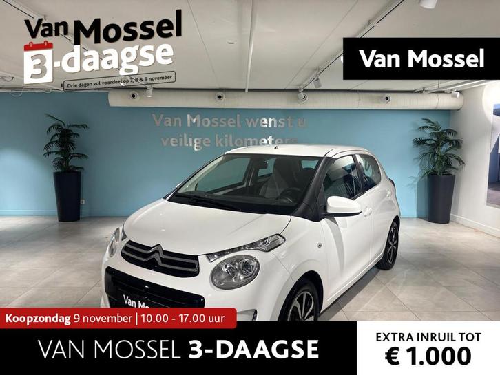 Citroen C1 1.0 VTi Shine AUTOMAAT | CAMERA | AIRCO | LMV | L, Auto's, Citroën, Bedrijf, Te koop, C1, ABS, Achteruitrijcamera, Airbags