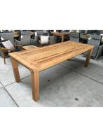 Teak Tuintafel industrieel oud teak "180", Nieuw, Teakhout, Rechthoekig, Ophalen