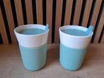 2x reisbeker BergHOFF Leo, Huis en Inrichting, Keuken | Servies, Ophalen of Verzenden, Zo goed als nieuw, Porselein, Overige stijlen