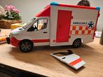 Bruder ambulance met geluid - defecte deuren, Kinderen en Baby's, Speelgoed | Speelgoedvoertuigen, Ophalen, Gebruikt