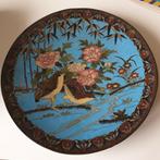 Prachtige japanse cloisonne schaal, Antiek en Kunst, Ophalen of Verzenden