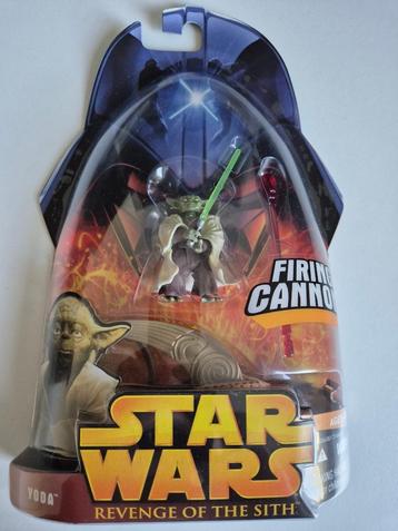 Star Wars ROTS 03 Yoda with Firing Cannon beschikbaar voor biedingen